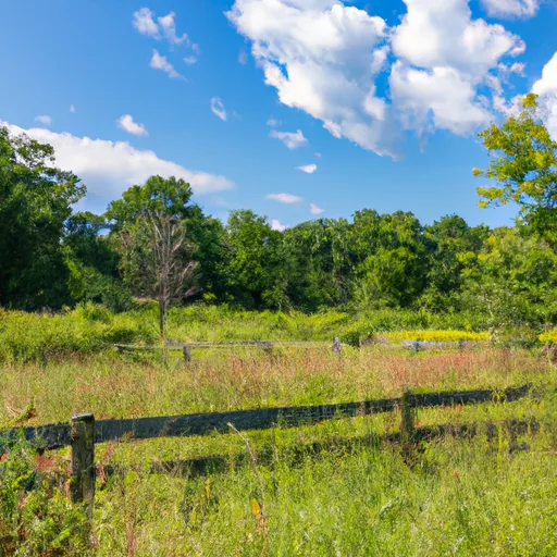 Rural acreage with open land in Bergen County, New Jersey