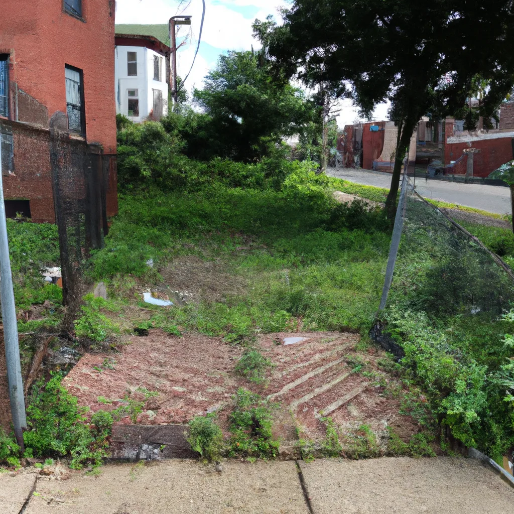 Vacant residential lot in Elizabeth, NJ
