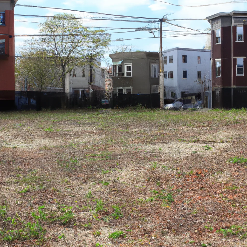 Vacant residential lot in Jersey City, NJ
