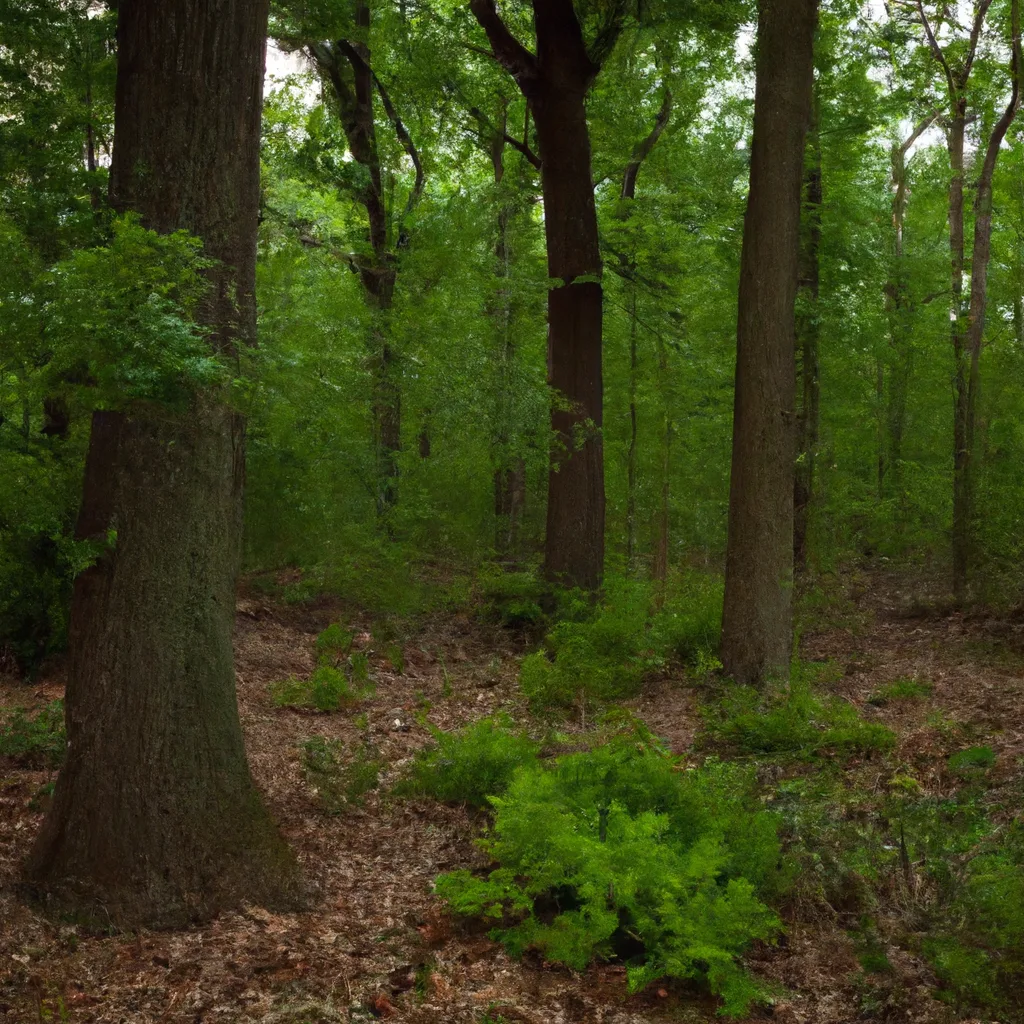 Wooded forest parcel in Edison, NJ