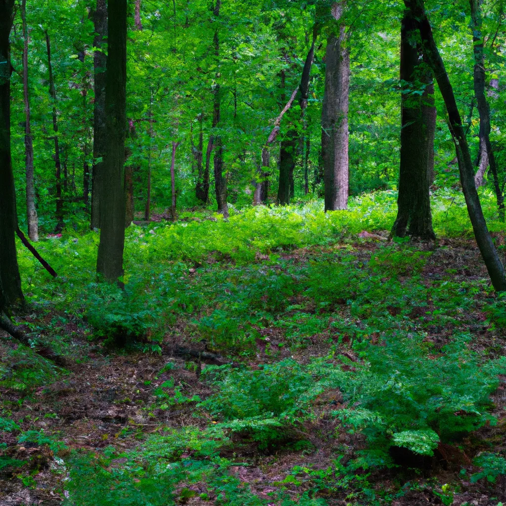 Wooded forest parcel in Jersey City, NJ
