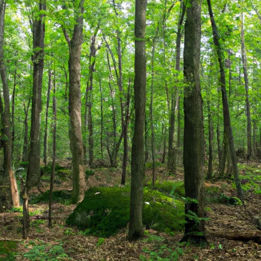 Wooded forest parcel in Morris County, NJ