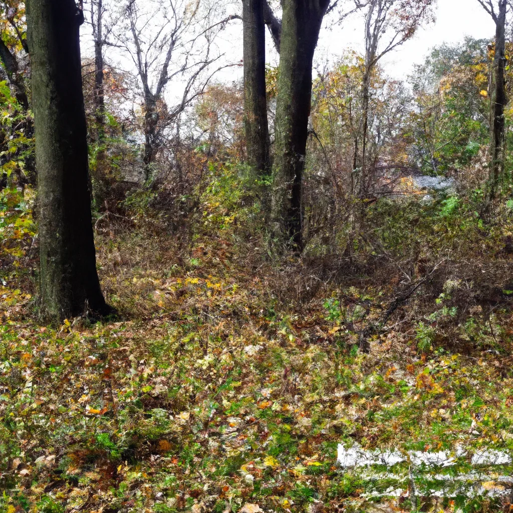 Wooded forest parcel in Trenton, NJ