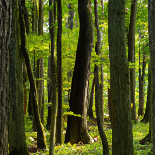 Wooded forest parcel in Union County, NJ