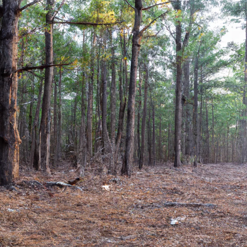 Wooded forest parcel in Vineland, NJ